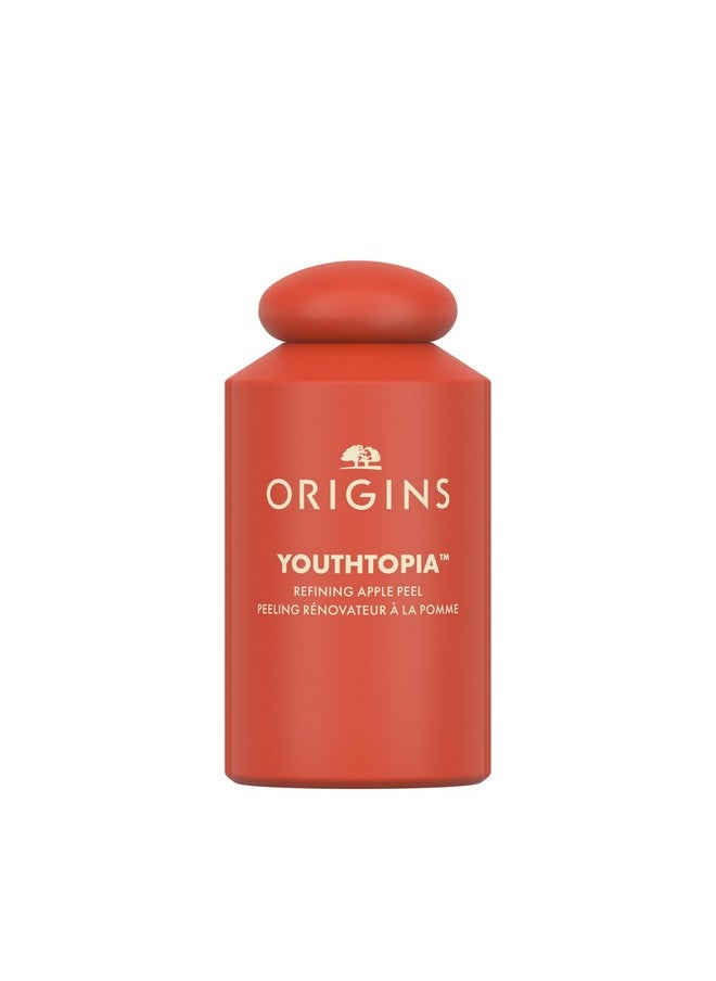 Origins Youthtopia Refining Peel | Refines Pores & Smooths Skin | With Glycolic Acid & Apple Stem Cells, 3.4 Fl Oz