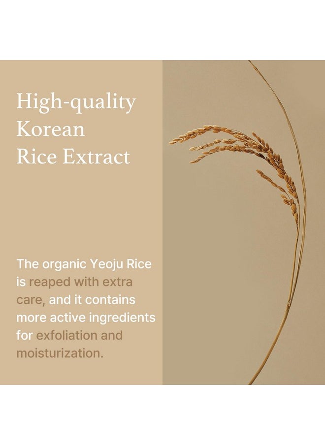 I'm from Rice Mask 3.88 Oz, Gentle Exfoliating Wash Off Facial Mask for Dull, Rough Skin, Pore Clearing, Remove Dead Skin Cells, Uneven Skin Tone, Smooth Skin, Moiustirinzg, Radiant