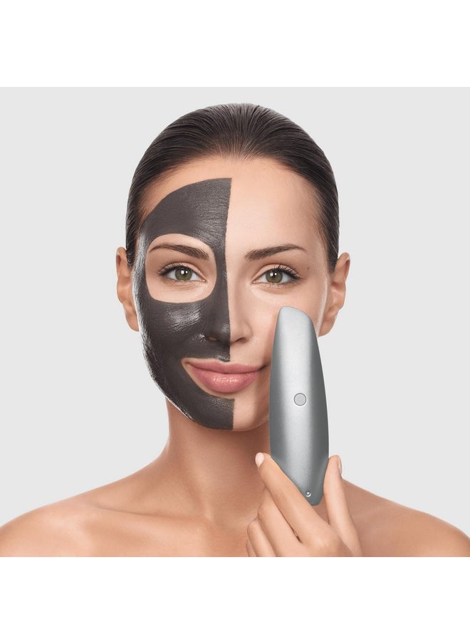 GESKE SmartAppGuided™ Touchless Magnetic Peeling Mask 5 in 1 | Magnetic Face Mask | Removes Impurities | Facemask | Pore Cleansing | Skincare for All Genders | Best of Face Masks | Clean Skin Glow