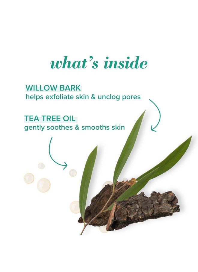 Burt's Bees Herbal Blemish Stick, 0.26 Fl Oz (Pack of 2), Tea Tree Oil Infused, Soothing, Exfoliating, Cleansing, Unisex