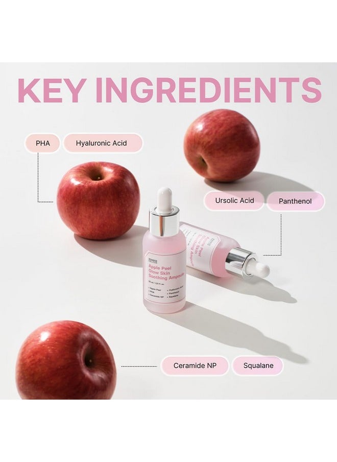 SUNGBOON EDITOR Apple Peel Glow Skin Soothing Ampoule | Facial Serum | Gentle ExFoliation | Smooth Skin | Glow Skin | Korean Skin Care