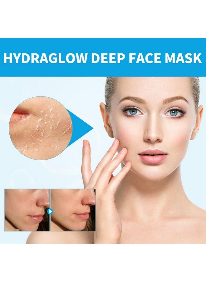 Face Masks Skincare, Valentine's Day Gifts, Facial Mask with Hyaluronic Acid, Sheet Face Masks Skincare, Hyaluronic Acid Face Mask, Deep Hydrating Face Masks, Brightening Facial Sheet Mask 10 Pack