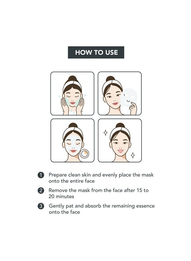Innerest SKIN627 Bulk 24PK Face Masks Skincare, Facial Mask, Sheet Masks Korean (24PK Retinol with Pearl)