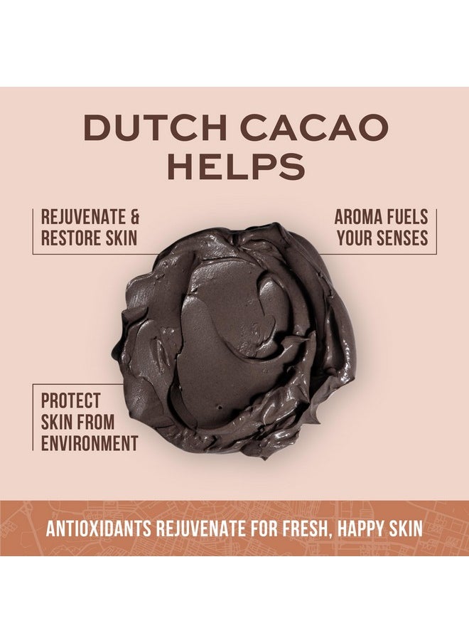 Freeman Exotic Blends Dutch Cacao Cream Face Mask, Antioxidant Rich, Rejuvenating Facial Mask Restores Skin, Chocolate Aroma, Clean Skincare, For All Skin Types, 6 fl. oz./175 ml. Tube