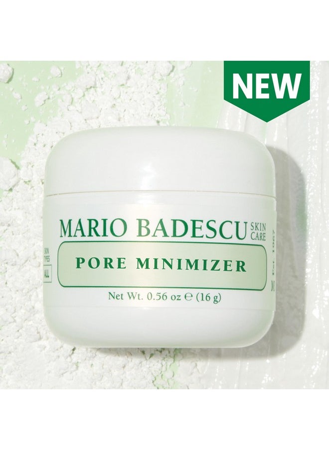 Mario Badescu Pore Minimizer, Powder to Paste Skin Care Facial Pore Cleansing Mask, 0.56 Oz