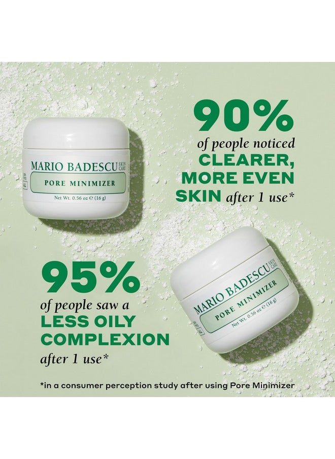 Mario Badescu Pore Minimizer, Powder to Paste Skin Care Facial Pore Cleansing Mask, 0.56 Oz