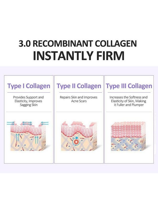 Collagen Serum For Face, Collagen Face Serum For Skin Tightening Helps Lift, Plump, & Firm Sagging Skin, Serums For Skin Care, Anti Wrinkle 1.35 Fl Oz
