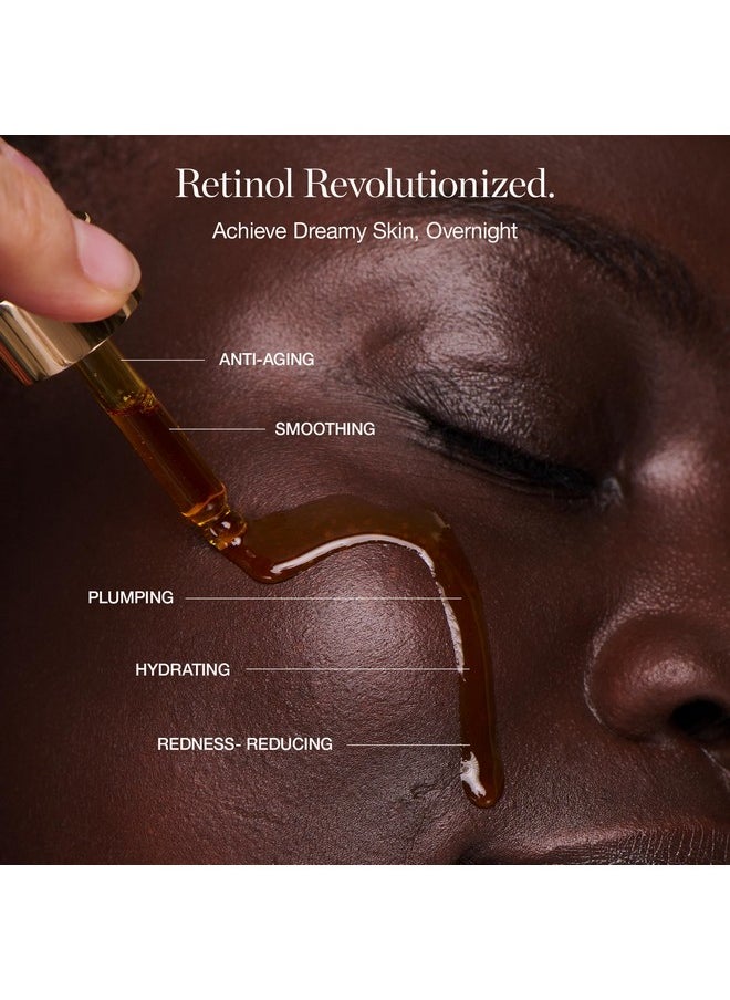 Ogee Natural Retinol Retinal 1% Elixir - Certified Organic Anti-Aging Face Serum For Smooth, Firm Skin