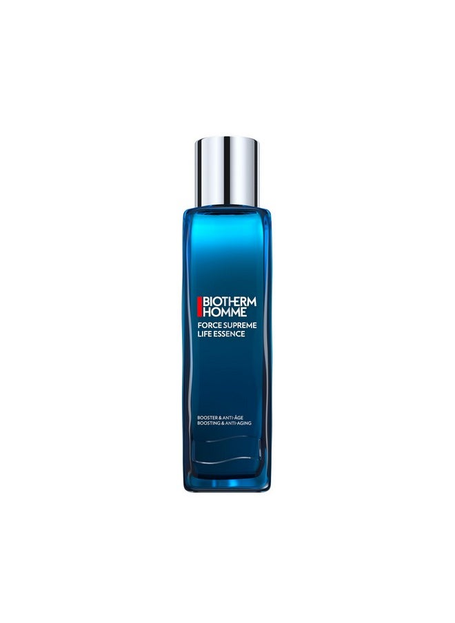 Biotherm Homme Force Supreme Life Peel Essence, an Anti-Fine Lines & Pore Tightening Peeling for Men with Sensitive Skin, with Peeling Acids, Smoothes and Refines Skin Texture, 5 Fl. Oz