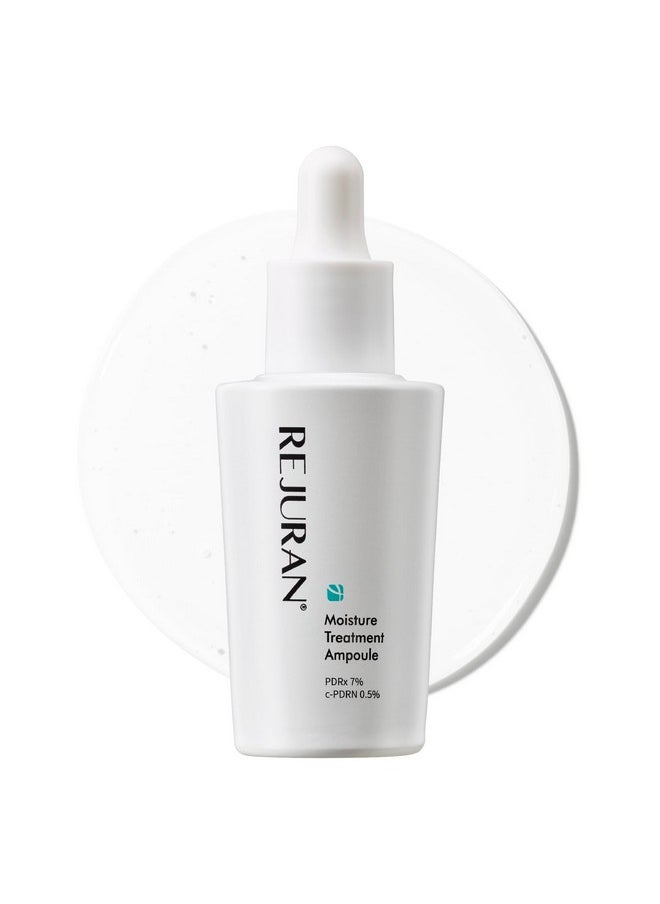 REJURAN® Moisture Treatment Ampoule, c-PDRN® - Hydrating Facial Serum for All Skin Types, Soothing & Barrier Strengthening, Moisture Retention with PDRx, Korean Skin Care (1.01 fl oz)