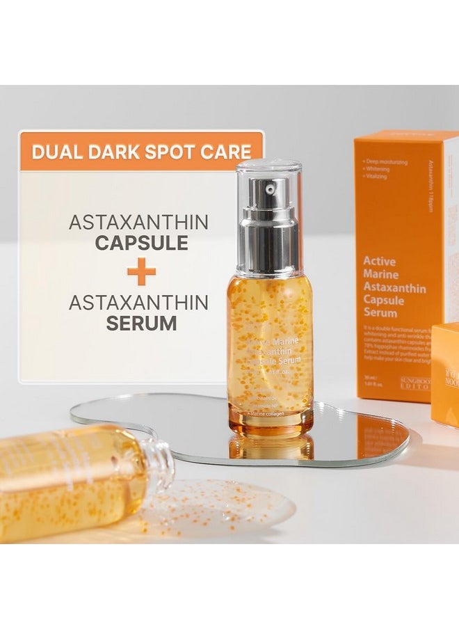 SUNGBOON EDITOR Active Marine Astaxanthin Serum 30ml | Even Skin Tone | Hydration & Vitalizing
