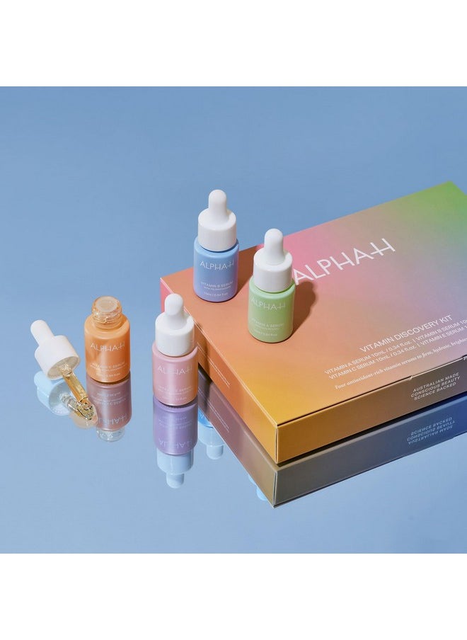 Alpha-H Vitamin Discovery Kit, Vitamin A, Vitamin B, Vitamin C, Vitamin D Serum