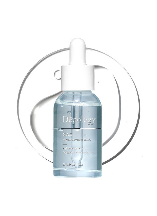 Depology Dark Spot Correcting N.A.T Serum, Brightening Facial Serum for Dark Spots, Fine Lines & Wrinkles, Niacinamide&Tranexamic Acid Serum, Korean Skin Care 1.01 fl.Oz