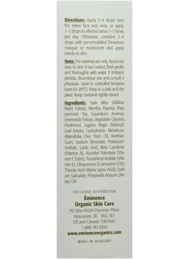 Eminence Clear Skin Willow Bark Booster, 1 Fl Oz