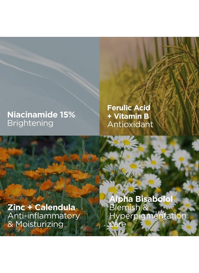 DERMALOGY by NEOGEN Real 15% Niacinamide Serum, Pore Minimizer, Dark Spot Face Serum, Hydrating Vegan Facial Serum with Zinc, Korean Skin Care (30 ml/1.01 Fl Oz)