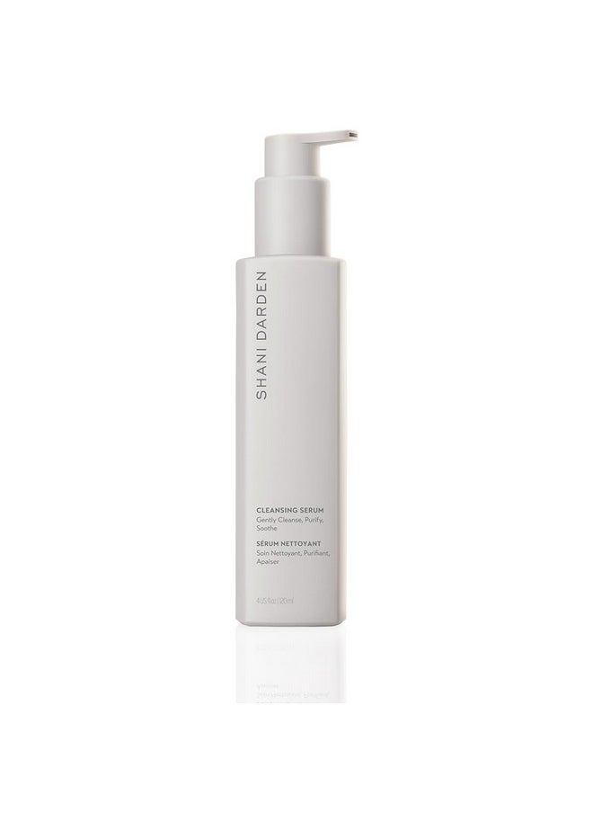 SHANI DARDEN SKINCARE Cleansing Serum, A Daily Facial Cleanser and Makeup Remover, Hyaluronic Acid Serum Face Wash, Removes Face Oil and Dirt, 4 Fl. Oz