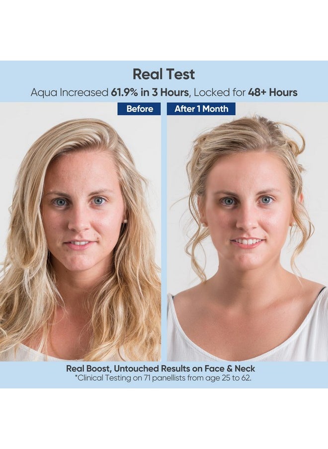 Hyaluronic Acid Serum for Face with Vitamin C, B5, E, Niacinamide - Deep Hydrating, Anti-Aging, Plumping, Safe for Sensitive Skin, Fragrance-Free 1 Fl Oz