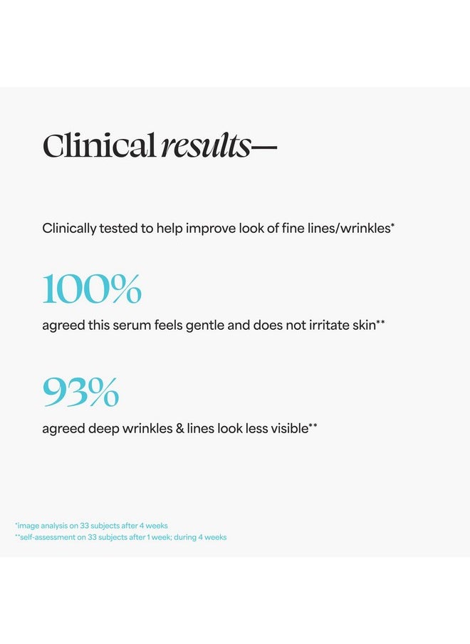 TULA Skin Care A+ Renewal Advanced Retinal + Peptides Serum - Nightly Facial Serum, Boosts Radiance and Hydrates, 1.01 Fl. oz.