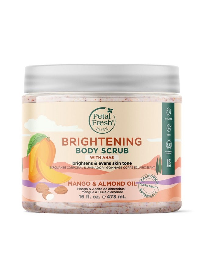 Petal Fresh Pure Brightening Body Scrub Mango + Almond Oil