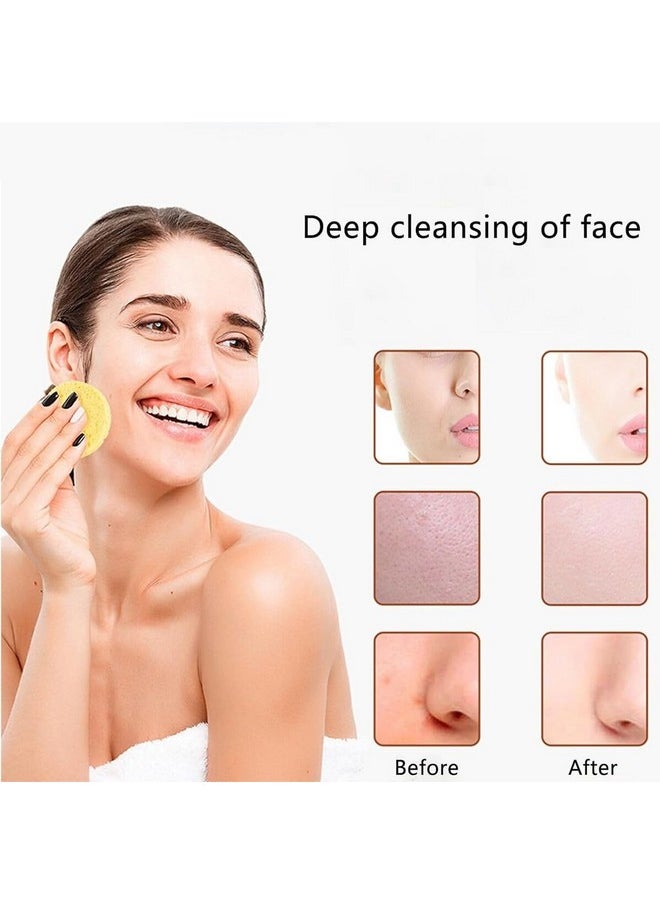 Turmeric Kojic Brightening Face Pads, Turmeric Cleansing Pads, Gentle Cleanser for All Skin Types, Dark Spots, Acne, 20ct