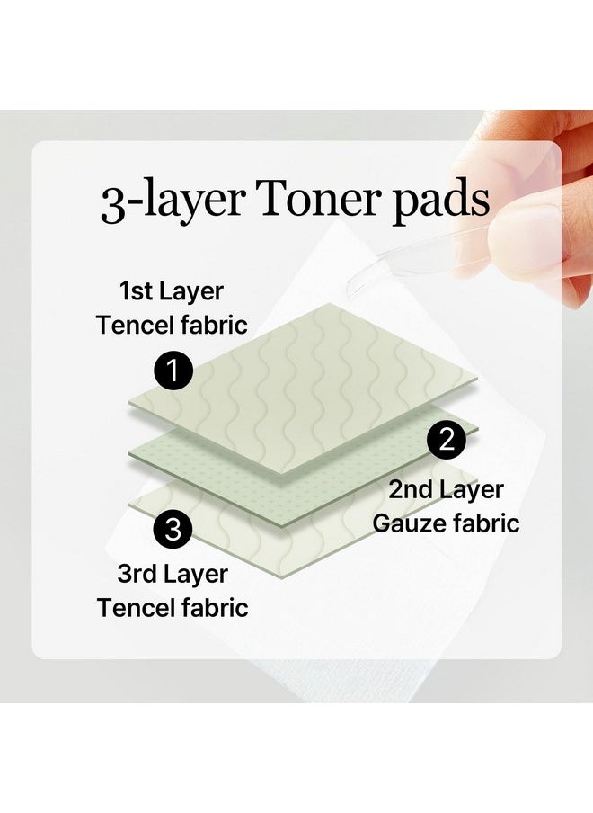 mixsoon Centella Asiatica Toner Pad,Soothing, Hydration, Centella Extract, Gauze Pad, (230ml/ 7.77fl.oz/ 120 Sheets)
