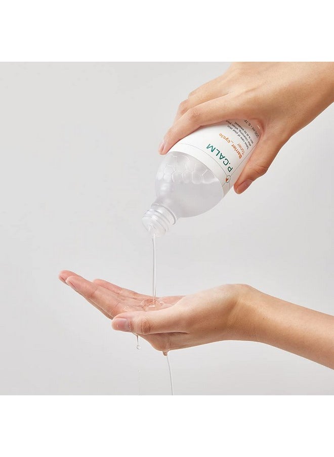 P.CALM Barrier Cycle Toner 500ml | Vegan Alcohol-Free Fragrance-Free Facial Toner for Sensitive Skin | Korean Skincare