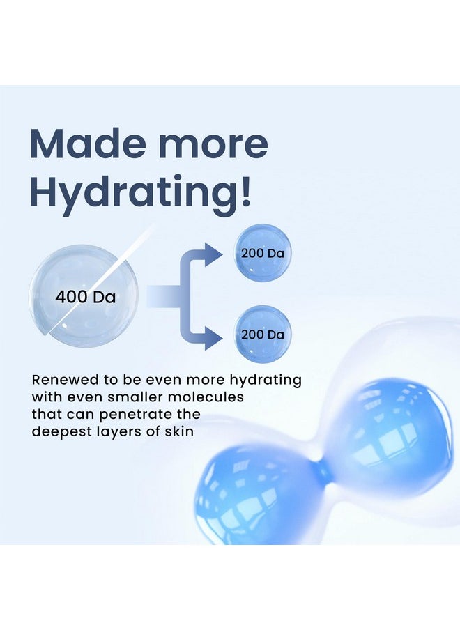 THE LAB BY BLANC DOUX Oligo Ultra-Low Molecular Hyaluronic Acid Deep Moisture Essence Toner Vegan for Sensitive Dry Combination Skin - Hypoallergenic Intense Hydrating Face Moisturizer 17 Fl Oz