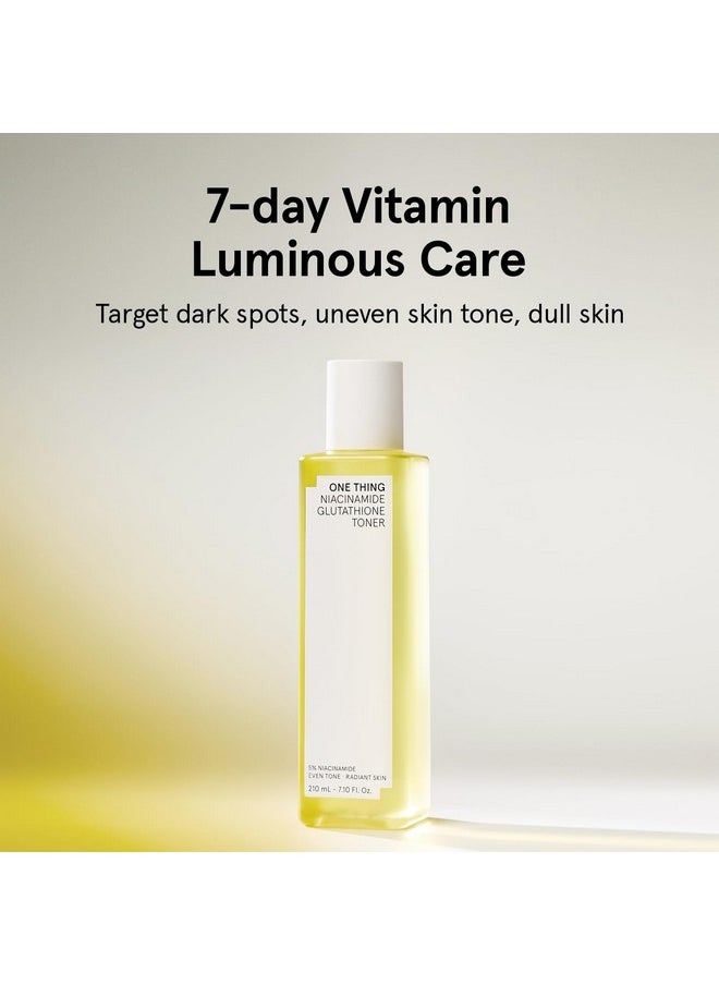 ONE THING Niacinamide Glutathione Toner 7.10 Fl Oz