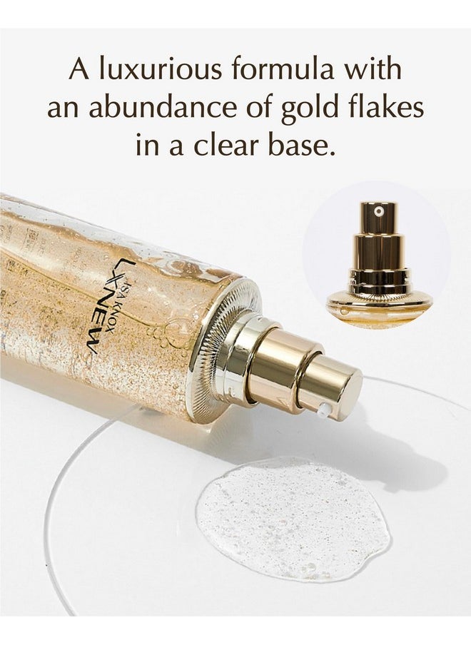 Spring Event ISA KNOX LXNEW Royal Golden Toner Set (6.5fl oz) - Luxury Gift Set for Ultimate Facial Care for Rejuvenation and Youthful skin by LG Beauty. Royal Peptides & Jelly, Niacinamide, Propolis.