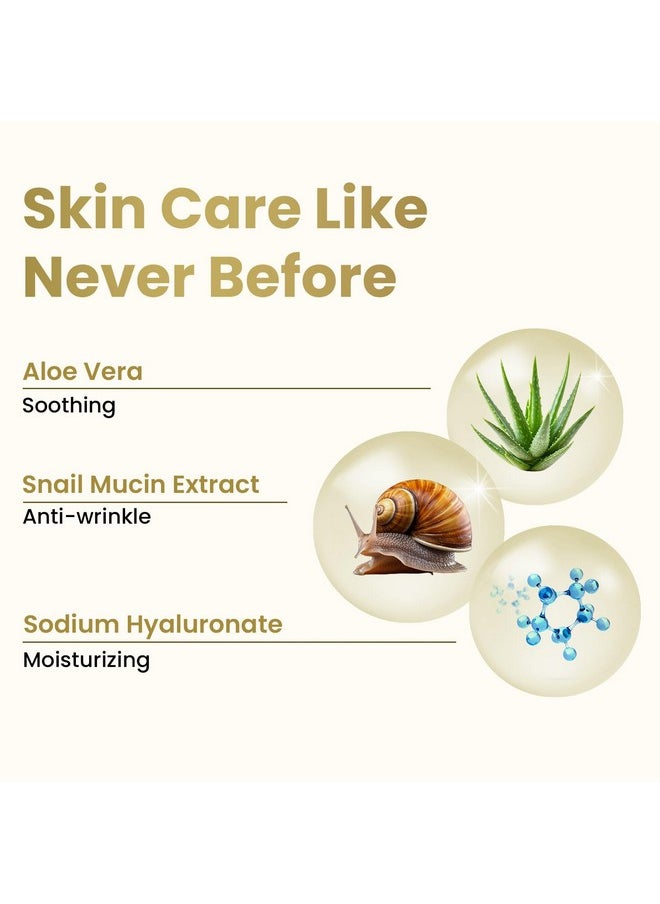 LA Fresh Snail Mucin Facial Cleansing Wet Wipes - Double-Action Travel Makeup Remover Wipes, Oil-free, Non-Greasy Wet Wipes, 25-Pack