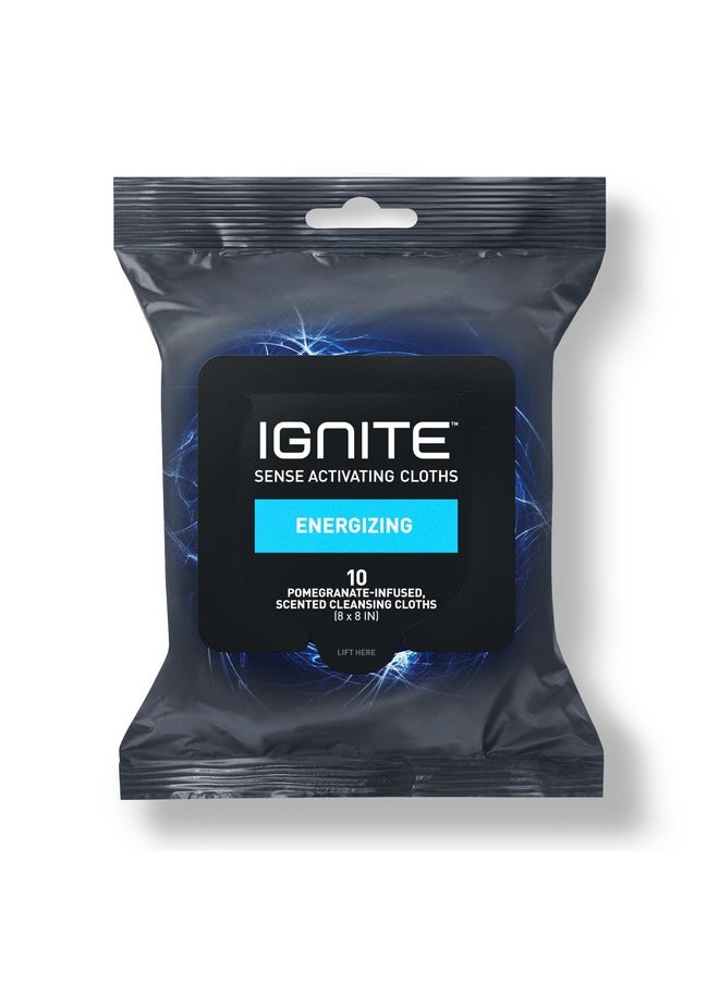 Ignite Mens Body Wet Wipes, Extra Thick 8