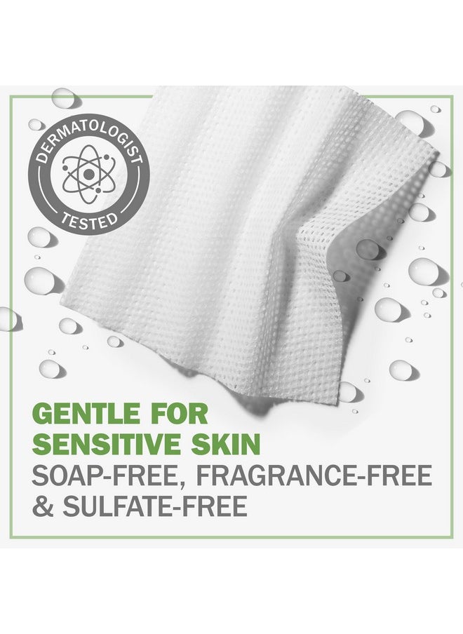 Olay Daily Facials for Clean Sensitive Skin, Makeup Remover Wipes, Soap-Free and Fragrance-Free Cleanser Cloths, 33 Count (Pack of 3)