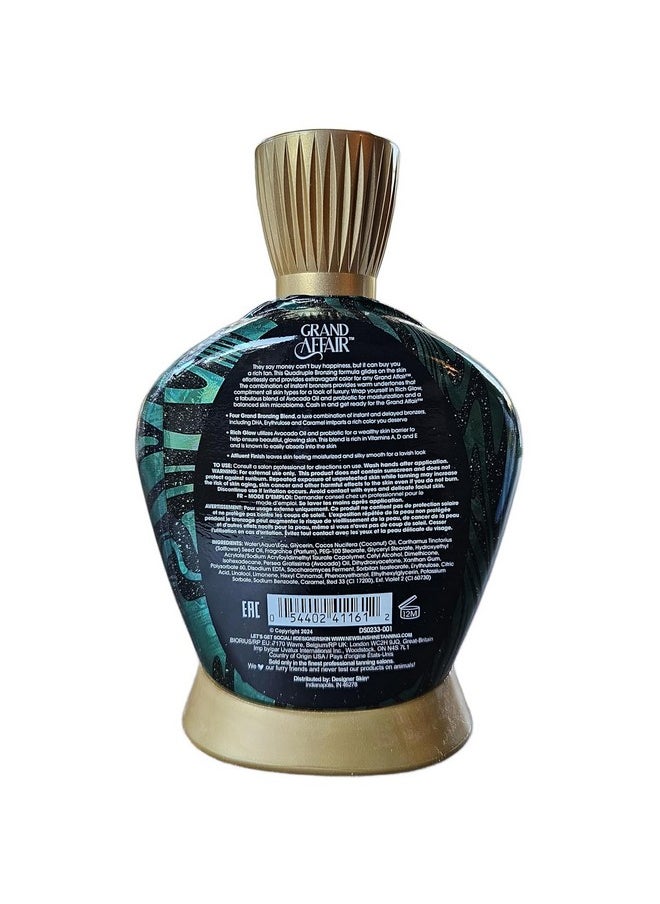 Designer Skin Grand Affair Quadruple Bronzing DHA Bronzer Tanning Lotion 13.5 ounces
