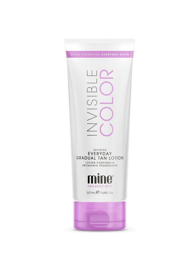 Minetan Self Tanner Lotion | Invisible Color Gradual Fake Tanning Body Lotion - Best Moisturizing Sunless Tan Cream To Build a Deep Dark Bronze Or Maintain a Natural Golden Glow, 6.7 fl oz