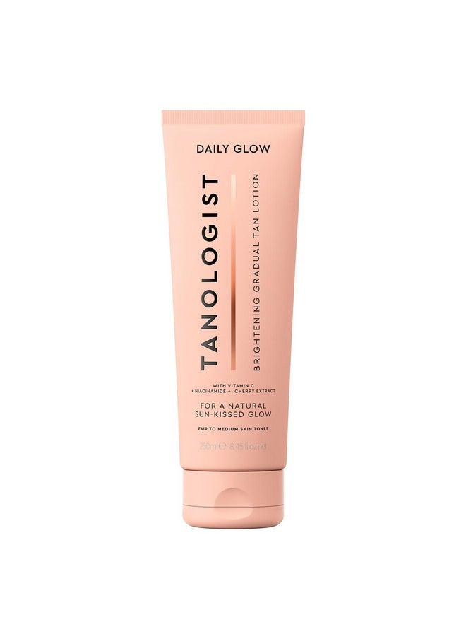 Tanologist Brightening Daily Glow Body Lotion- Light To Medium, 8.45 fl. oz/250 ml Tube