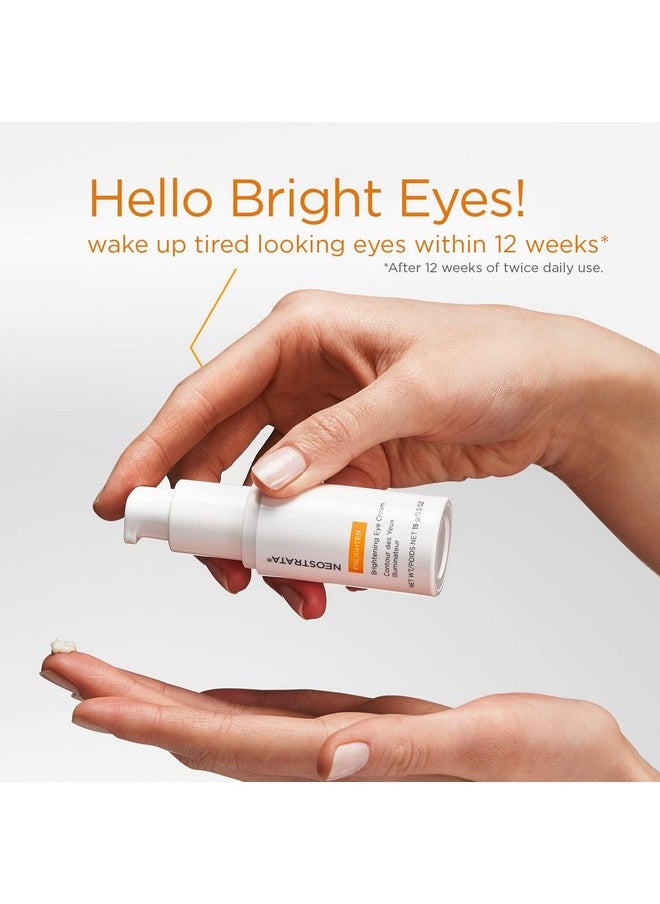 NEOSTRATA Brightening Eye Cream Dark Circle Corrector with Antioxidants, Peptides, and Algae Extract Fragrance-Free, 15 g.