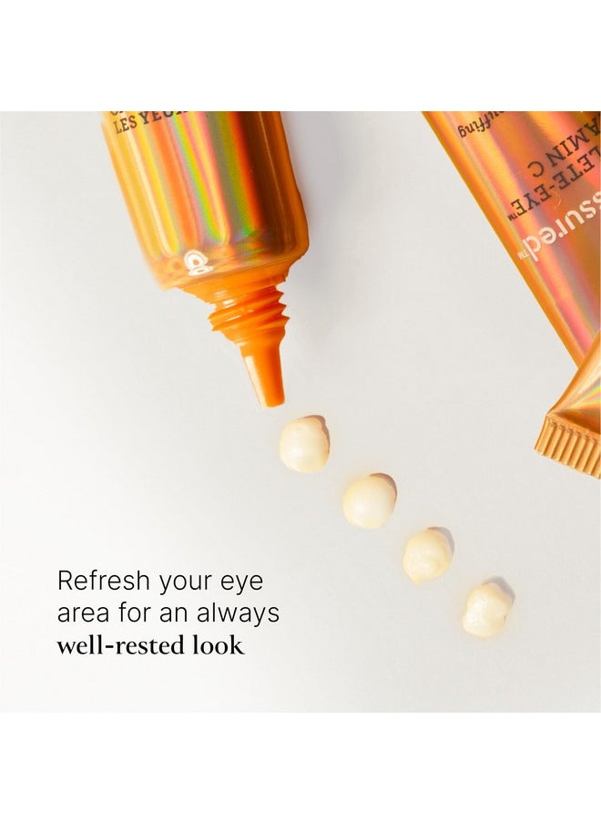 Bliss Get It Bright Duo - Bright Idea Vitamin C Moisturizer and Rest Assured Eye Cream - Brighten & Hydrate - Vegan, Clean, Cruelty-Free Skincare