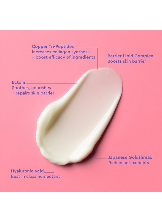 BYOMA Barrier Repair Eye Cream - Hydrating Eye Cream Increases Firmness + Elasticity - Strengthens Skin Barrier - .67 fl.oz