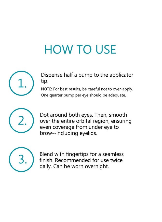 Colorescience Total Eye 3-in-1 Anti-Aging Renewal Therapy for Wrinkles & Dark Circles, SPF 35, Tan