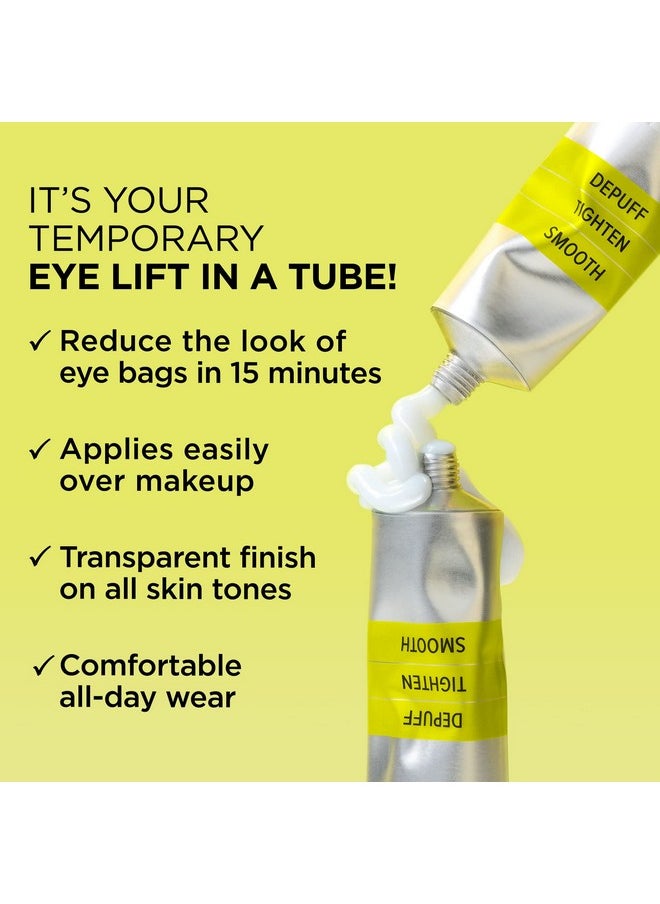 IT Cosmetics Bye Bye Under Eye Bags Treatment For Women & Men - Temporary Eye Bag Reducer & Under Eye Corrector Depuffs, Tightens, Smooths & Reduces Look of Wrinkles & Fine Lines - 0.5 Fl. Oz