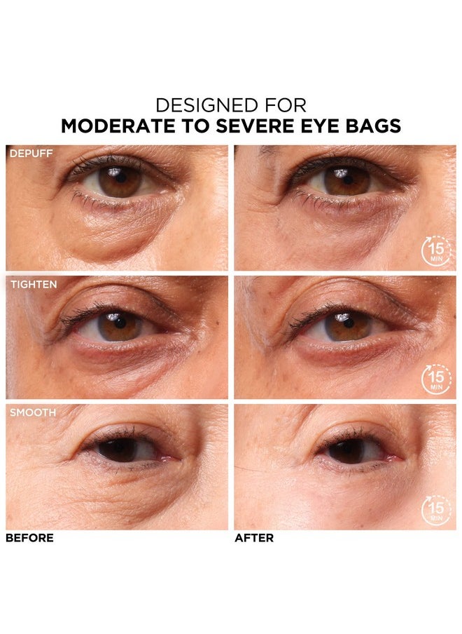IT Cosmetics Bye Bye Under Eye Bags Treatment For Women & Men - Temporary Eye Bag Reducer & Under Eye Corrector Depuffs, Tightens, Smooths & Reduces Look of Wrinkles & Fine Lines - 0.5 Fl. Oz