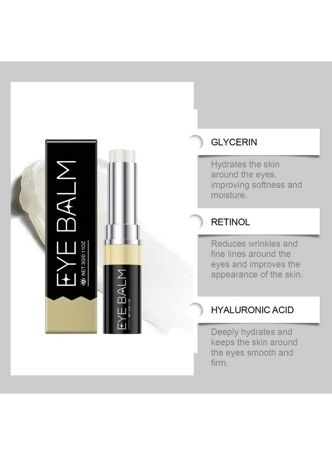 Lumibalm Erases Eye Bags within Minutes, Lumibalm for Under Eye Bags Lumibalm Eye Serum Lumibalm Stick for Under Eye Bags Turmeric Retinol Anti Aging Eye Cream Stick Reduce Fine Lines (1)