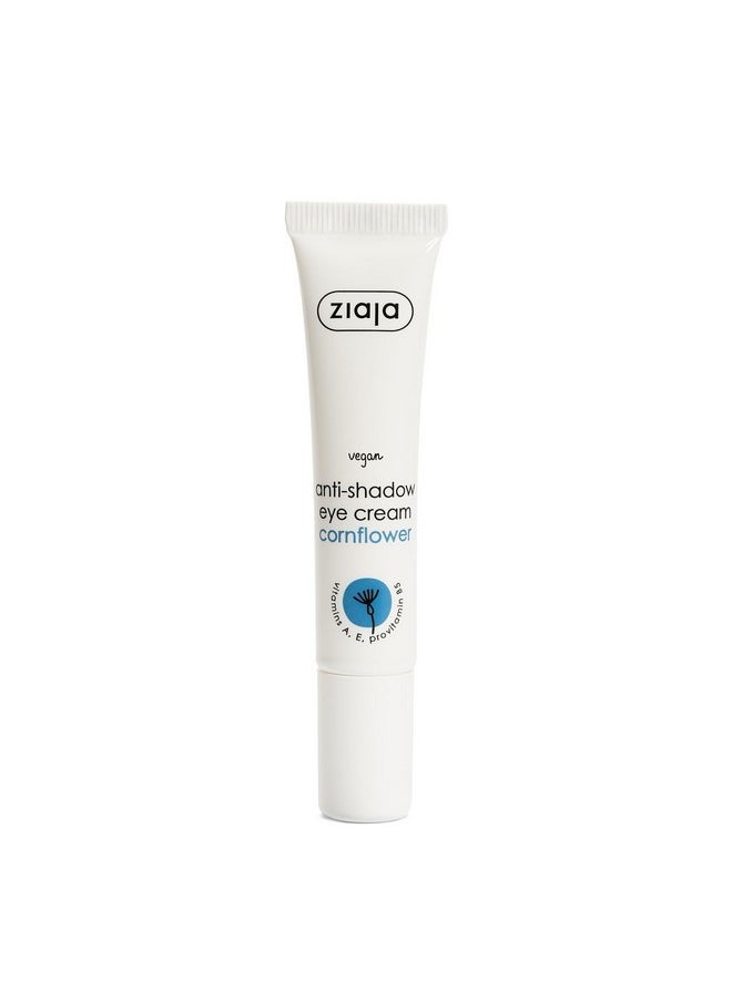 Ziaja - Cornflower Anti-Shadow Eye Cream - Nourishing - Smoothing - 15ml