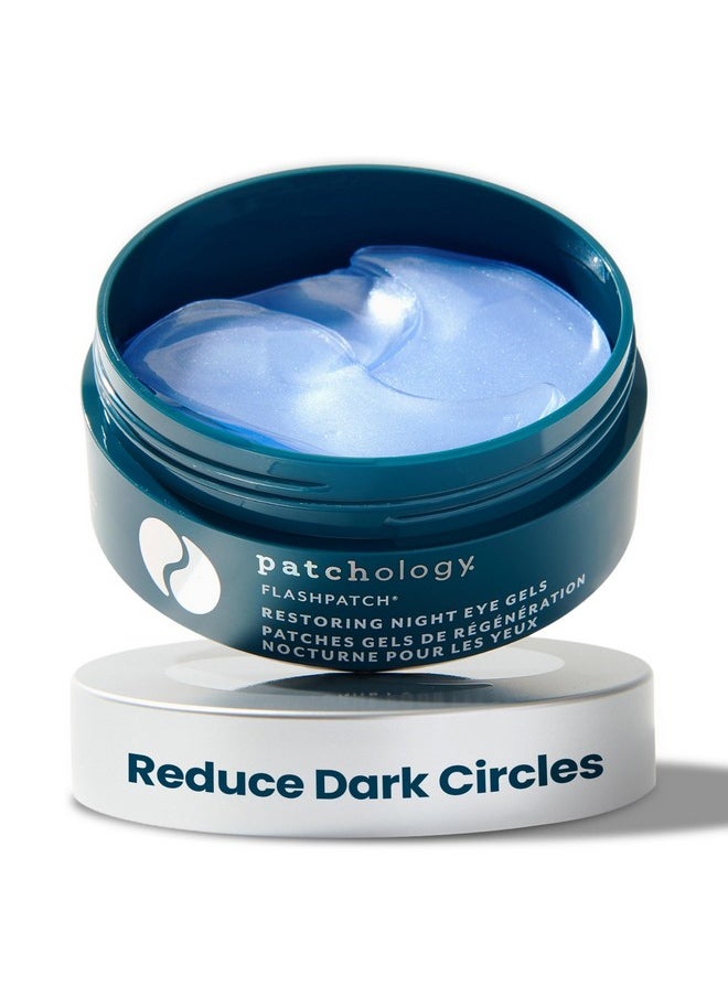 Patchology Restoring Night Under Eye Patches for Dark Circles & Puffy Eyes - Anti-Aging Eye Patch with Retinol, Reduces Eye Bags, Puffiness, & Wrinkles - Ultimate Eye Care Solution (15 Pairs)