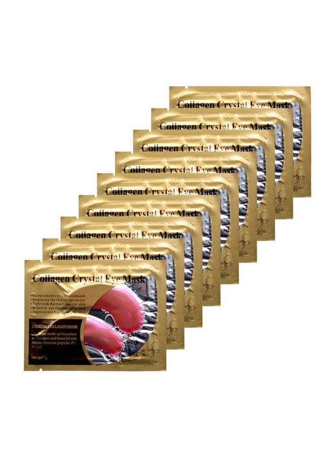 Ruzzut Under Eye Patches - 30 Pairs Collagen Eye Mask Eye Patches for Puffy Eyes and Dark Circles, Anti Aging Moisturizing Gel Eye Pads Under Eye Mask, Pink