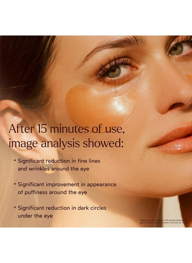 True Botanicals Chebula Multi-Corrective Eye Patches | Anti Aging | Reduce Fine Lines & Wrinkles | All Skin Types | Dermatologist Tested, All Natural, Vegan | 25 Pairs