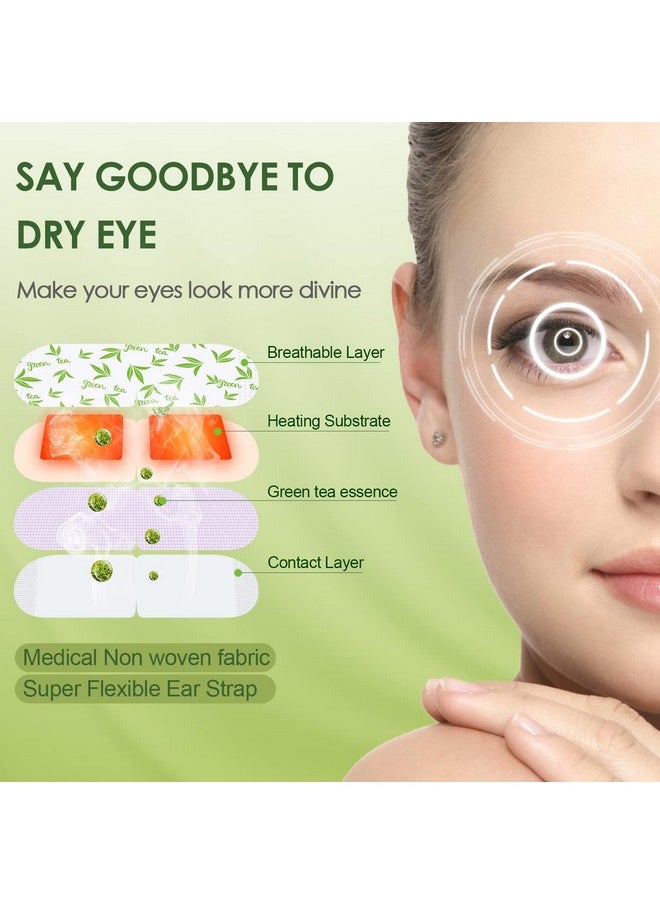 ZHENYEMEI 36 Pack Self Heating Eye Mask,6A Silk Cotton Material Steam Eye Mask, Self Heated Warm Compress for Fast Relief of Dry Eyes, No Microwave Needed, Eye Treatment Products for Dry Eye Relief