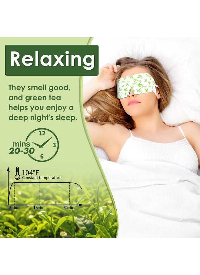 ZHENYEMEI 36 Pack Self Heating Eye Mask,6A Silk Cotton Material Steam Eye Mask, Self Heated Warm Compress for Fast Relief of Dry Eyes, No Microwave Needed, Eye Treatment Products for Dry Eye Relief