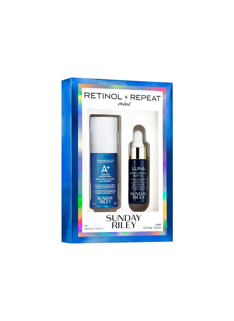 Sunday Riley Mini Retinol & Repeat Travel Kit, 0.4 fl. oz., 1.0 Count