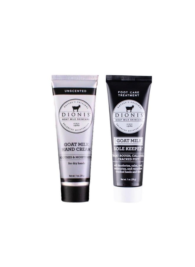 Dionis Intense Hand & Foot Cream Duo - Soft and Smooth Hands and Feet, Intense Moisturizer For Dry Skin and Cracked Heels